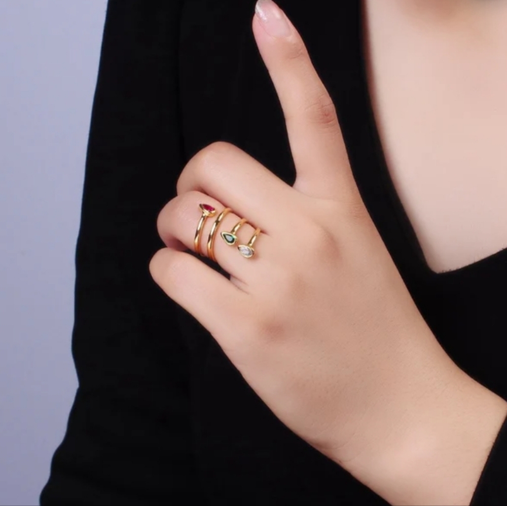 Arabian Jewels Gold toned Ring